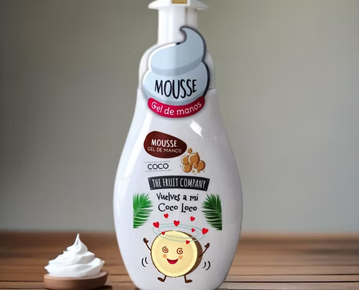 Savon mousse noix de coco