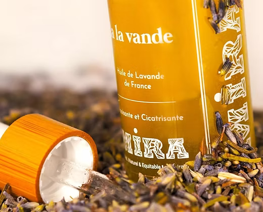 Huile de macération de lavande - Visage - Apaisante, cicatrisante,peau sensible