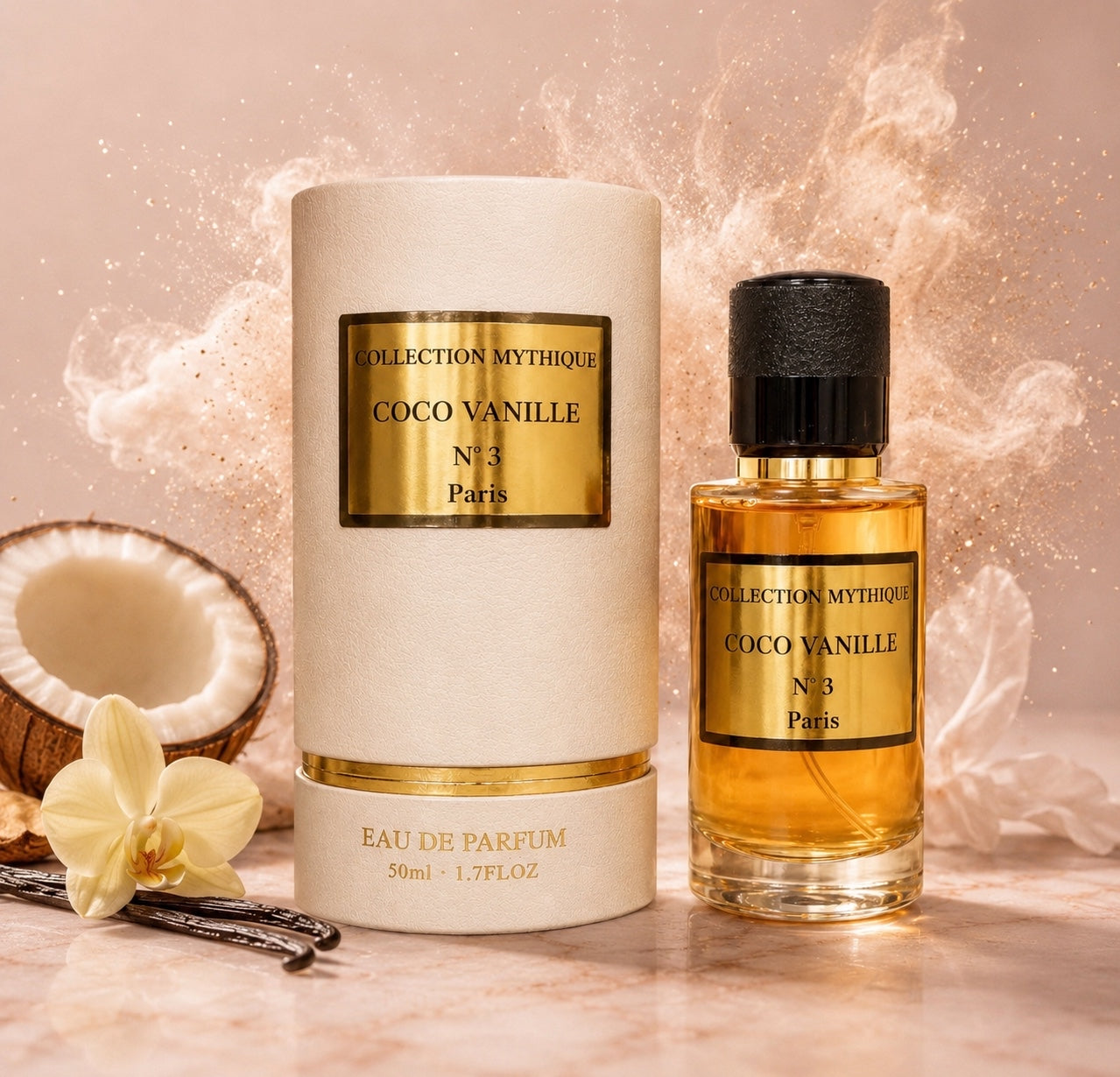 Parfum collection mythique coco vanille