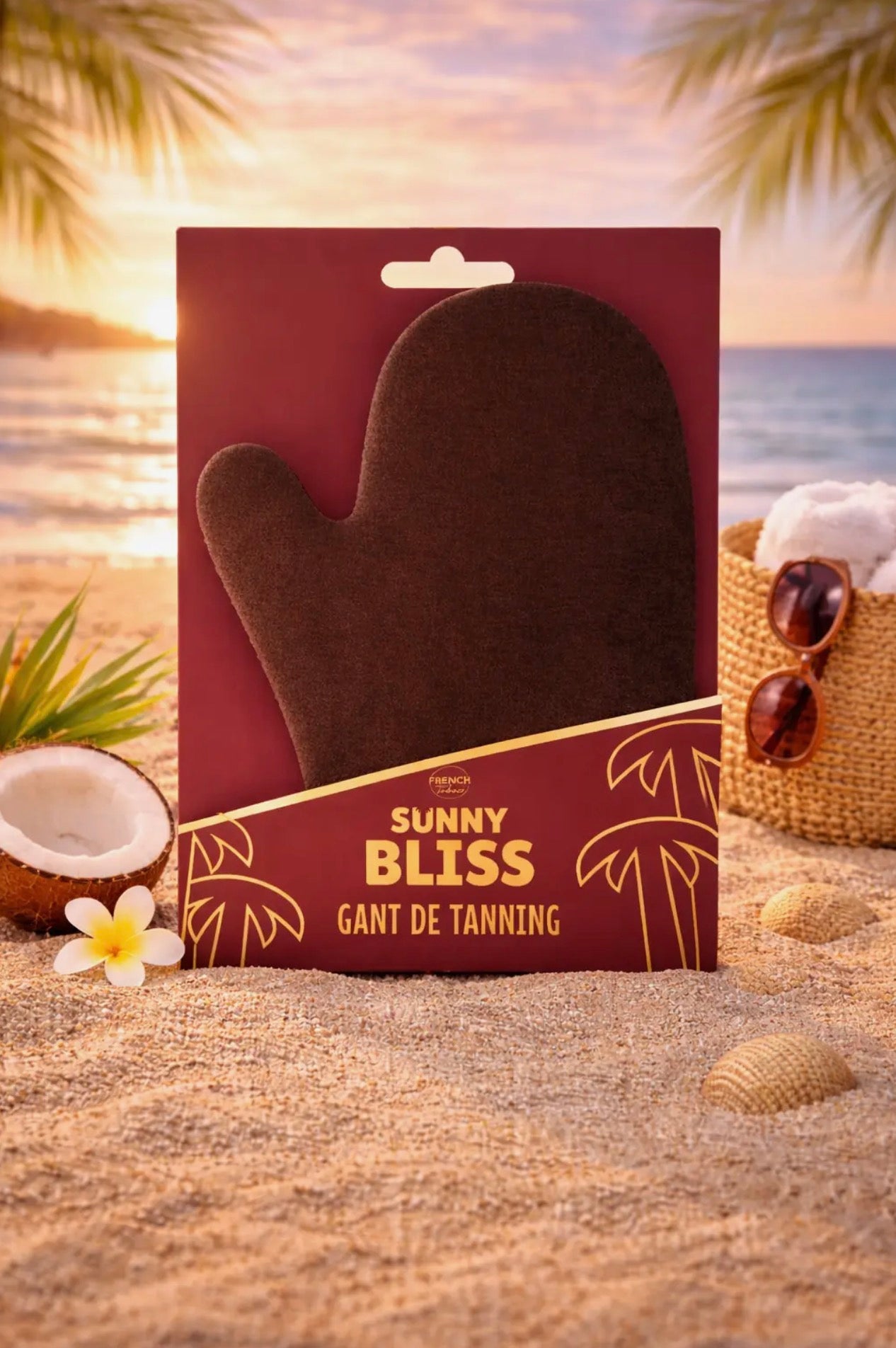 Gant de tanning noir