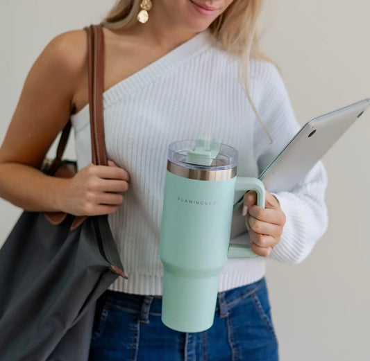 Bouteille thermos Aquamarine en acier inoxydable