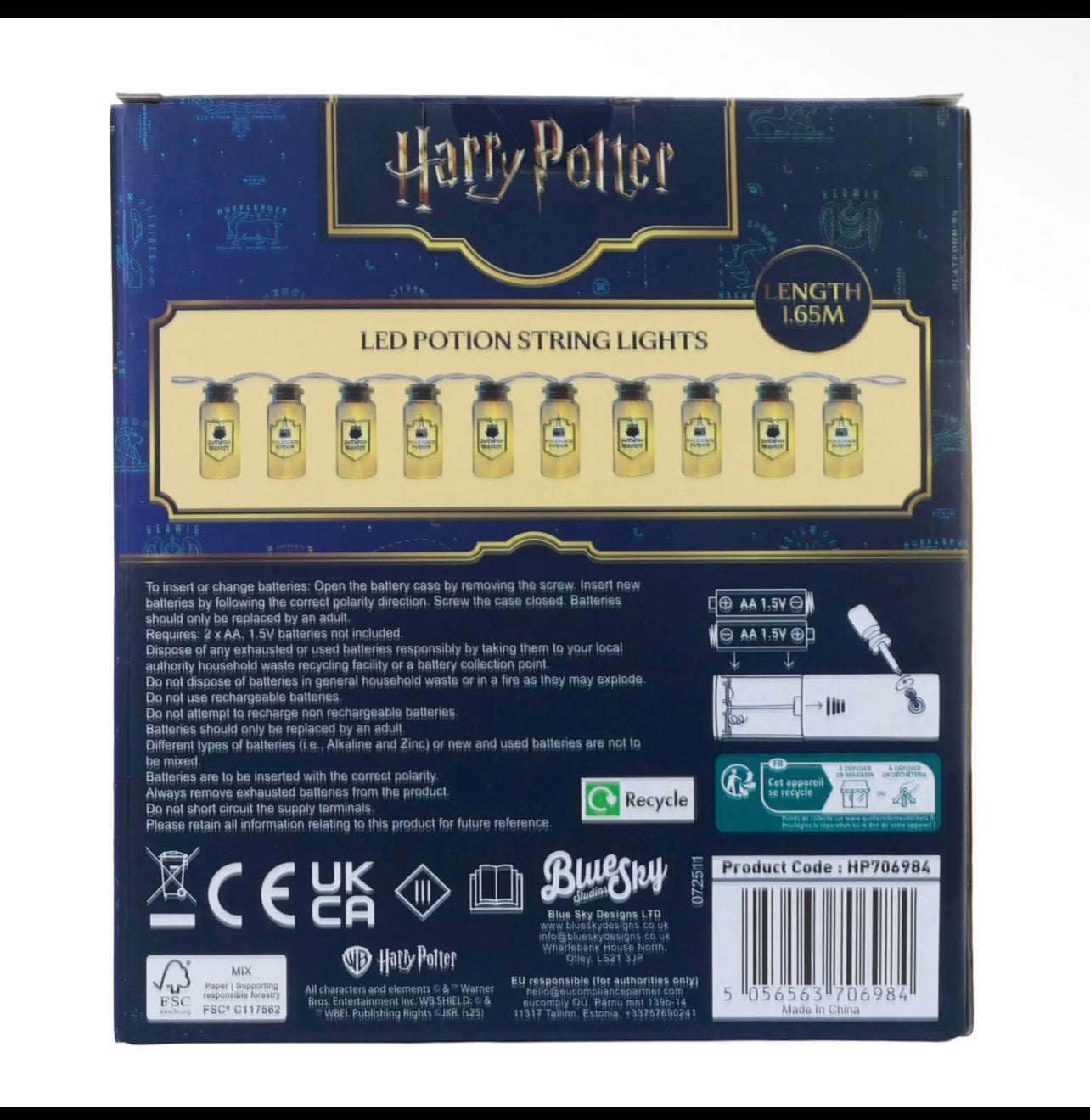 Harry Potter - Guirlande lumineuse -
Lieu magique
