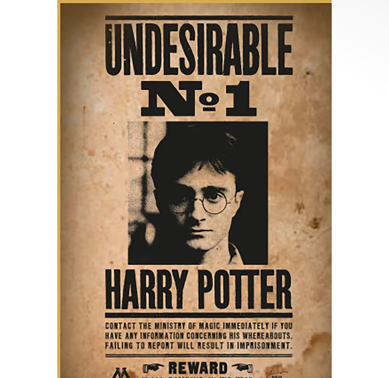 Harry Potter - Puzzle 50 pièces - Recherché
No1 Harry Potter