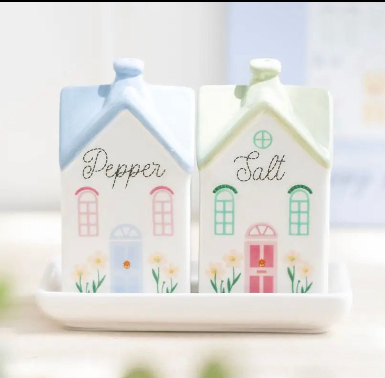 Salière et poivrière Pastel House