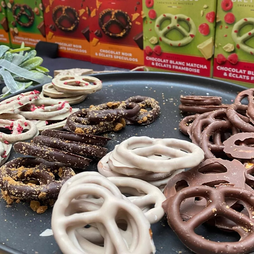 Bretzel chocolat blanc - 100g
