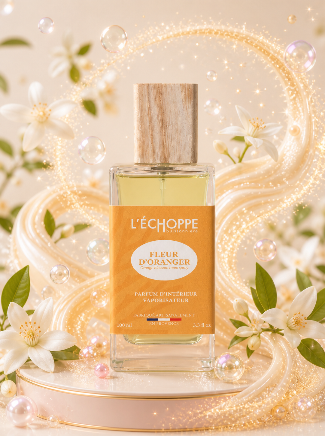 Spray d’ambiance et tissus fleur d’oranger 100 ml