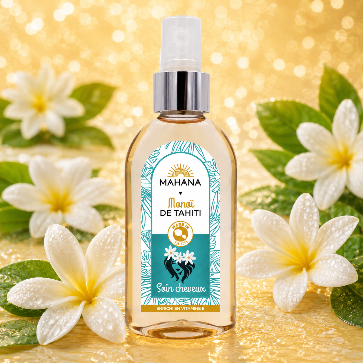 Monoï de Tahiti soin cheveux