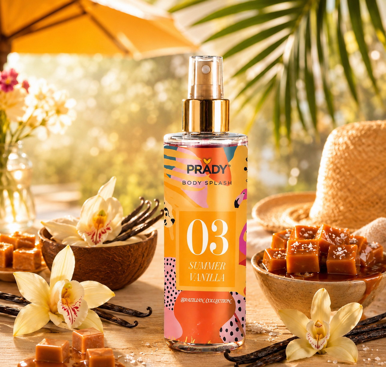 Brume corps et cheveux Summer Vanilla 03 - 250ml
