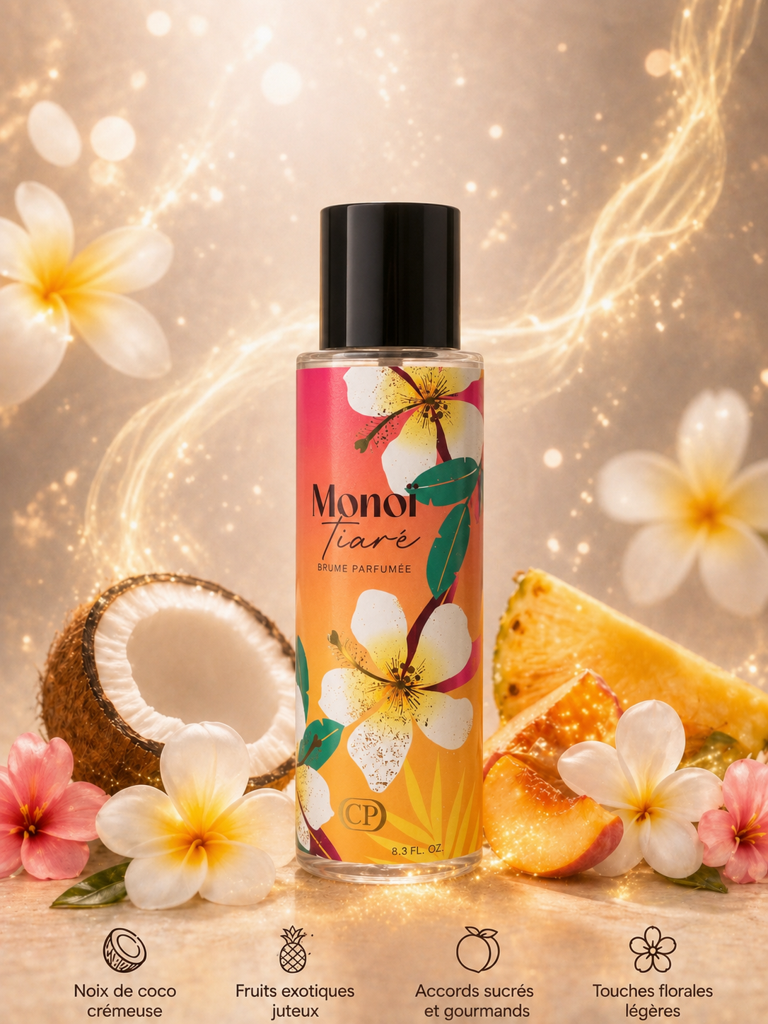 Brume monoï tiaré 250 ml