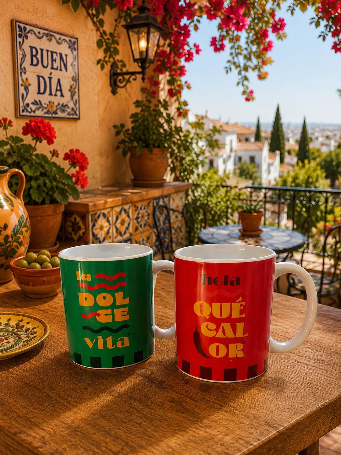 Mug ambiance espagnole