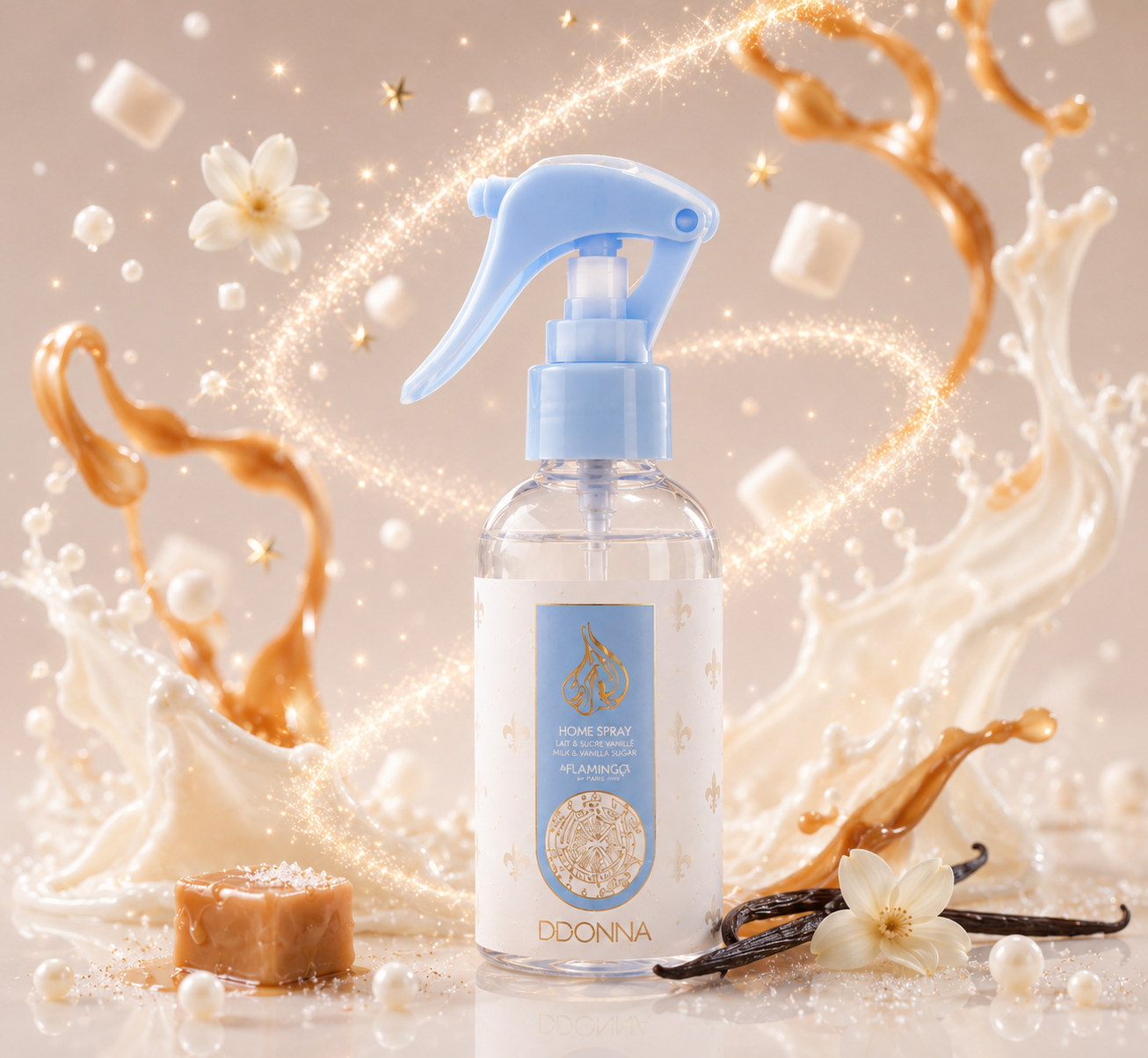 Spray tissu et ambiance Bianco Latté 120ml