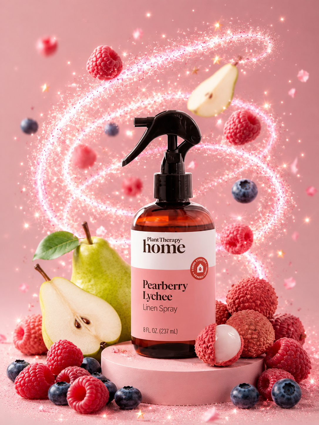 🍐 Spray Textile & Linge – Poire, Litchi, Framboise & Myrtille