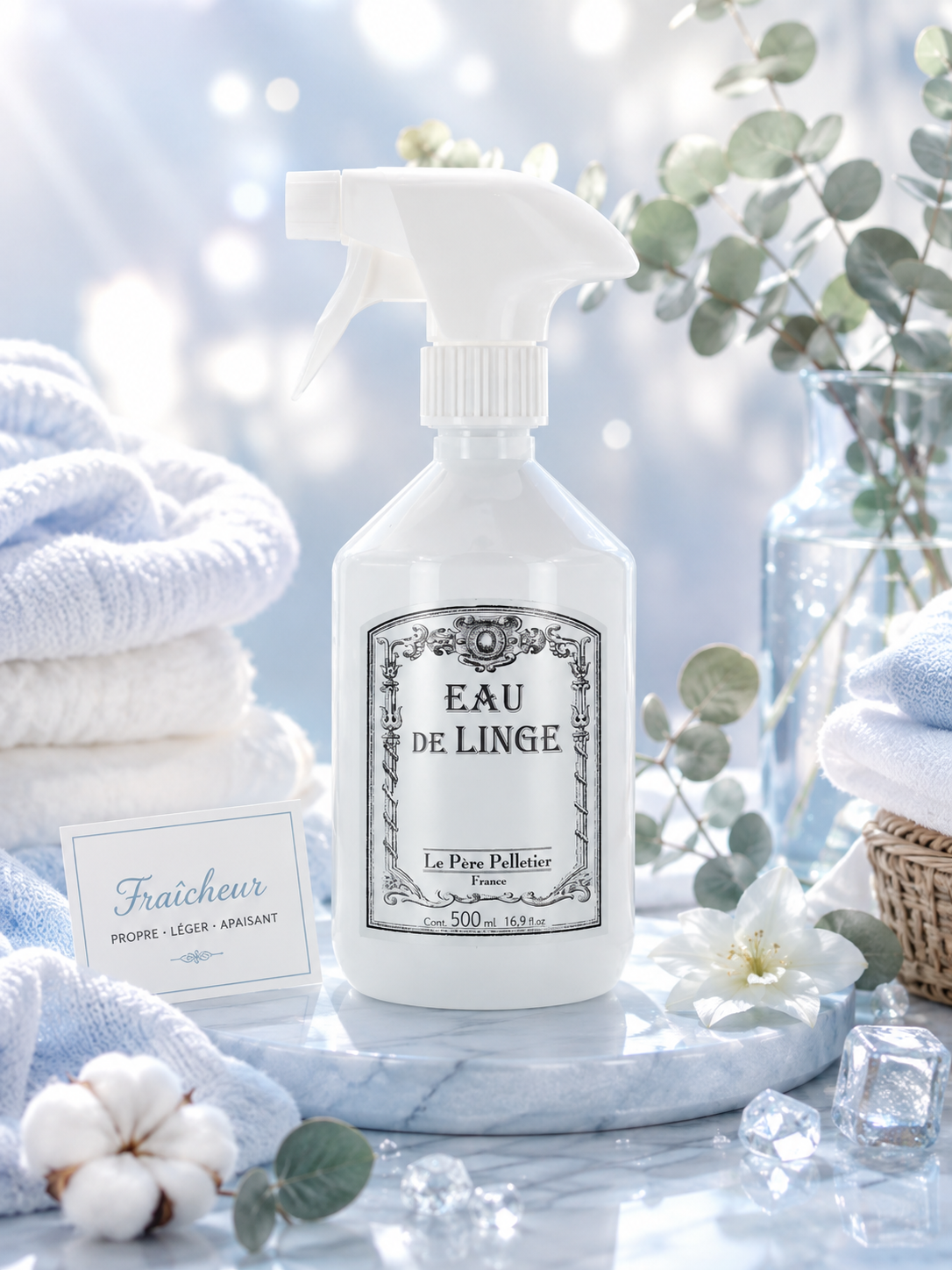 Eau de Linge senteur fraîcheur 500 ml