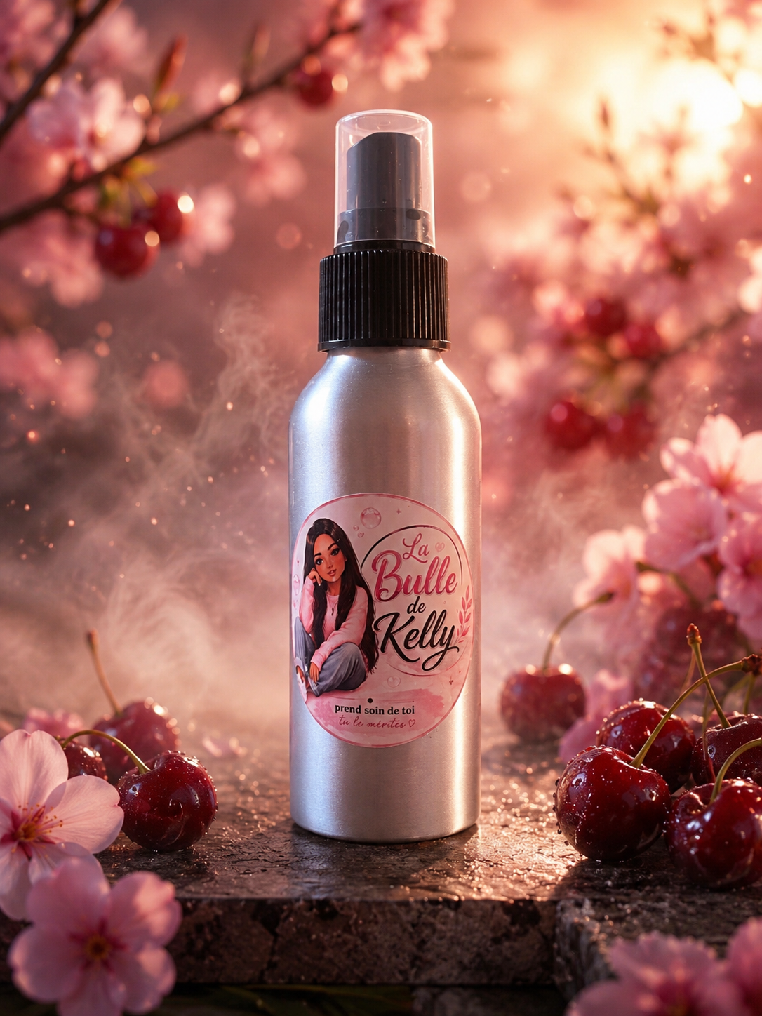 Spray cerise La Bulle de Kelly đ