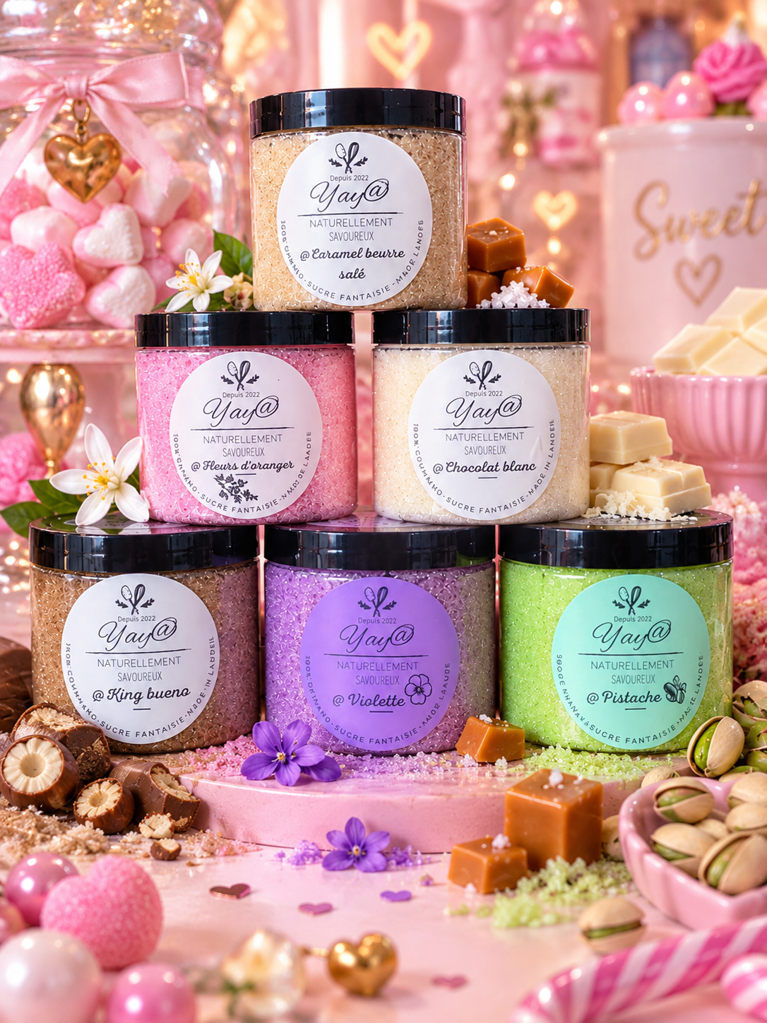 🍬 Sucre naturel aromatisé – 200 g