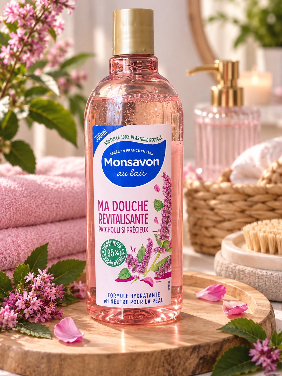 Gel Douche Revitalisant au Patchouli 300 ml