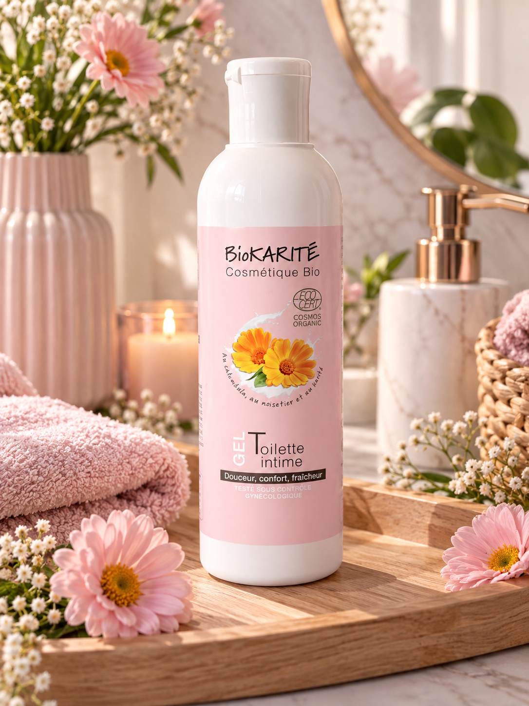 BioKARITÉ – Gel Toilette Intime Bio – 240 ml