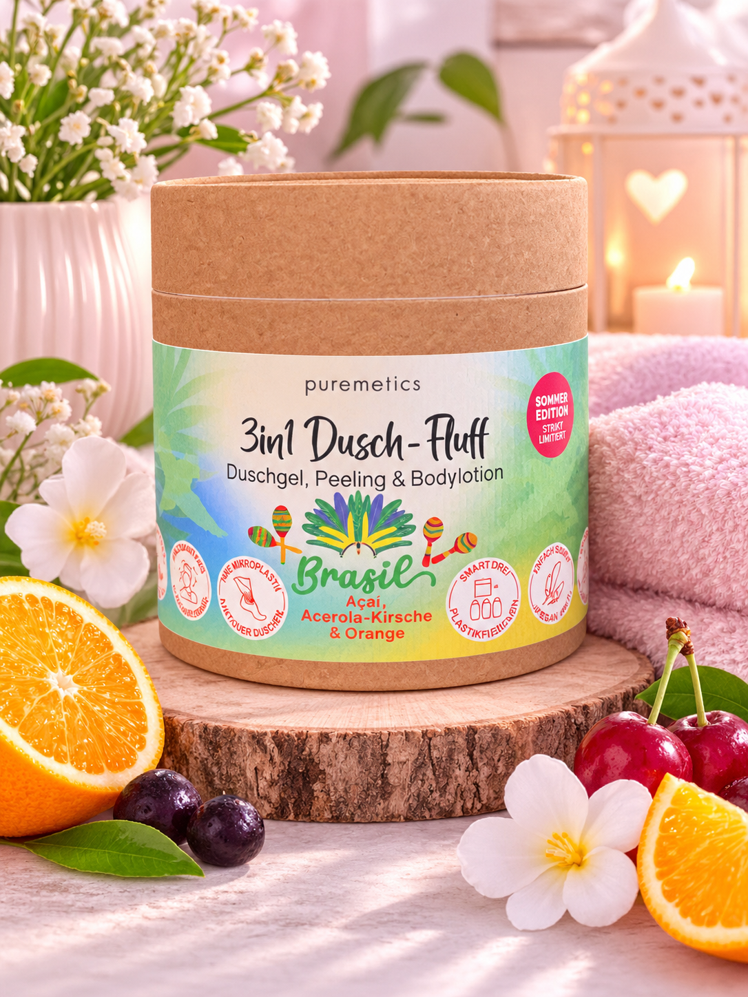 Mousse de Douche 3-en-1 Brasil