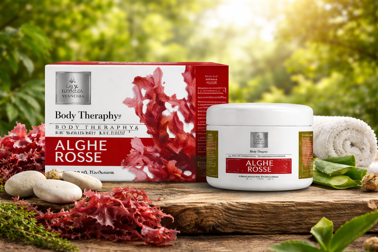 Soin Corporel aux Algues Rouges – Effet Tonifiant & Détoxifiant