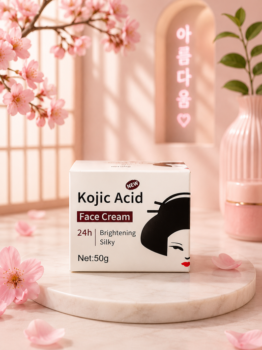 Crème visage à l’acide kojique