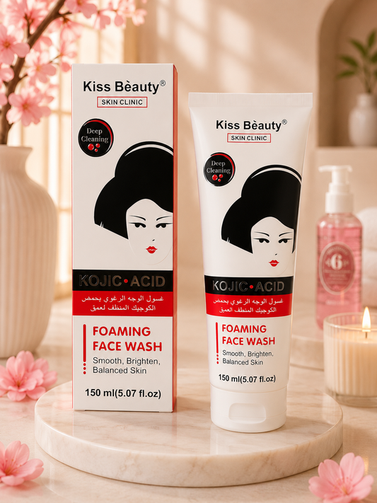 Nettoyant visage moussant Kojic Acid – 150 ml