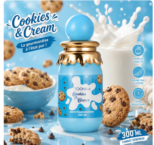Brume Gourmande Cookies & Cream 300ml - D'Donna