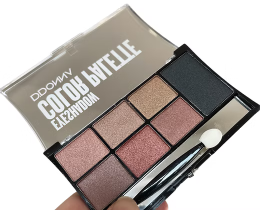 Palette fards a paupières marron