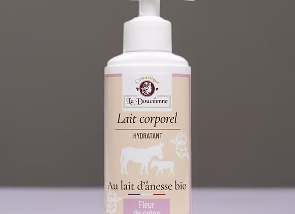 Lait corporel hydratant au lait d'ânesse BIO