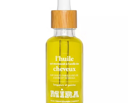 Soin naturel pour cheveux - L'huile qui murmurait à l'oreille des cheveux - Soin