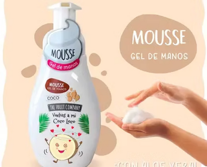 Savon mousse noix de coco