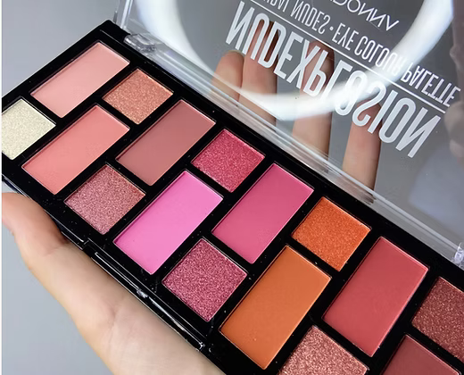 Palette fards à paupières explosion