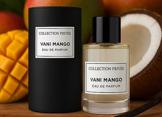 Eau de parfum : vani Mango , Collection privé