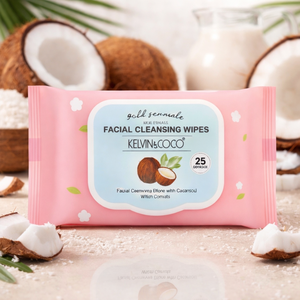Lingette démaquillante coco