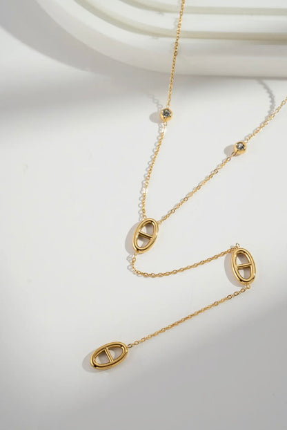 Collier orlianna acier inoxydable