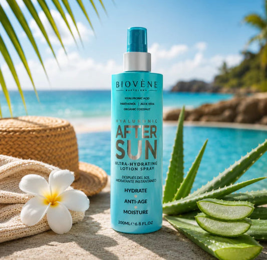 Spray Après-Soleil Ultra-Hydratant À L'Acide Hyaluronique Aloe Vera & Panthénol 200 ml