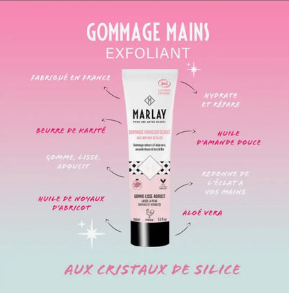 Gommage mains exfoliant