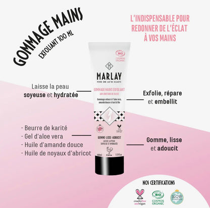 Gommage mains exfoliant