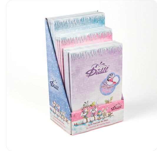 Bloc parfumé A5 Diddl (Collection Hiver 2026)