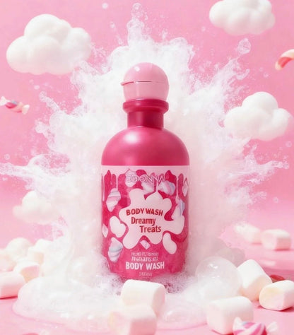 Gel Douche bonbon , mashmallow 280ml