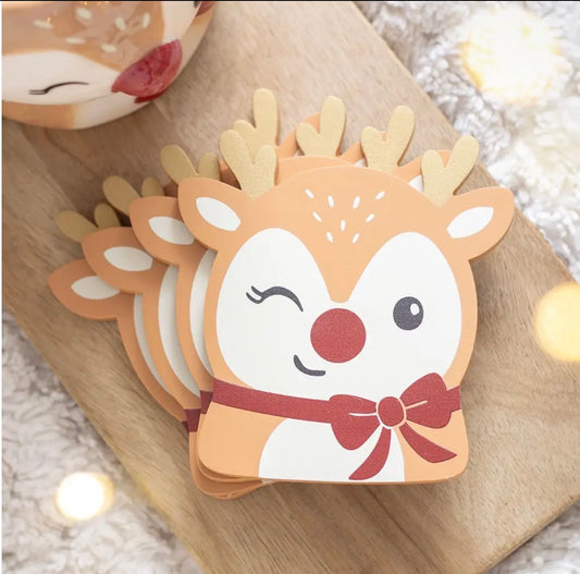 Ensemble de sous-verres de Noel Ruby le Renne