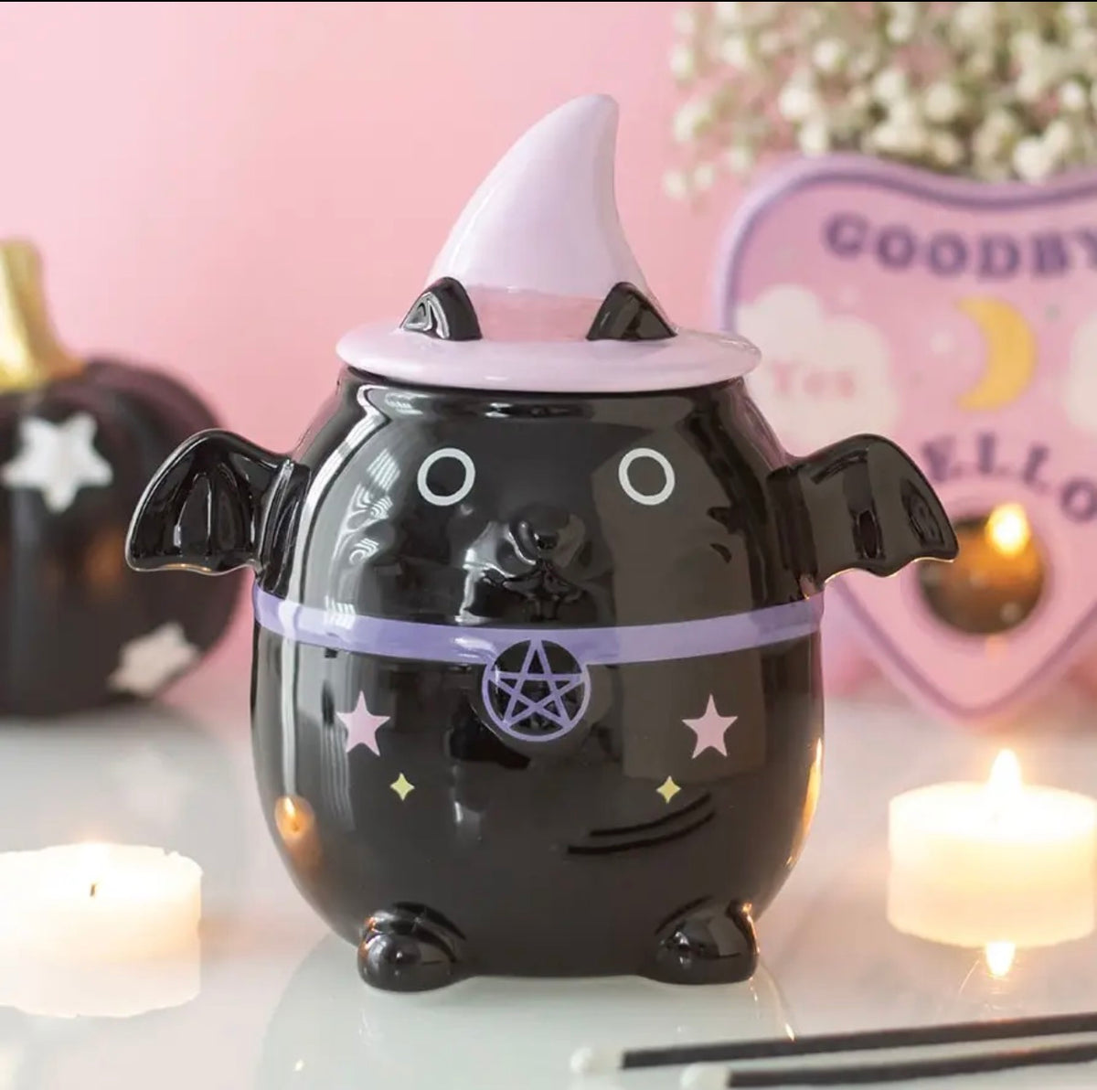 Brûleur chat chauve souris