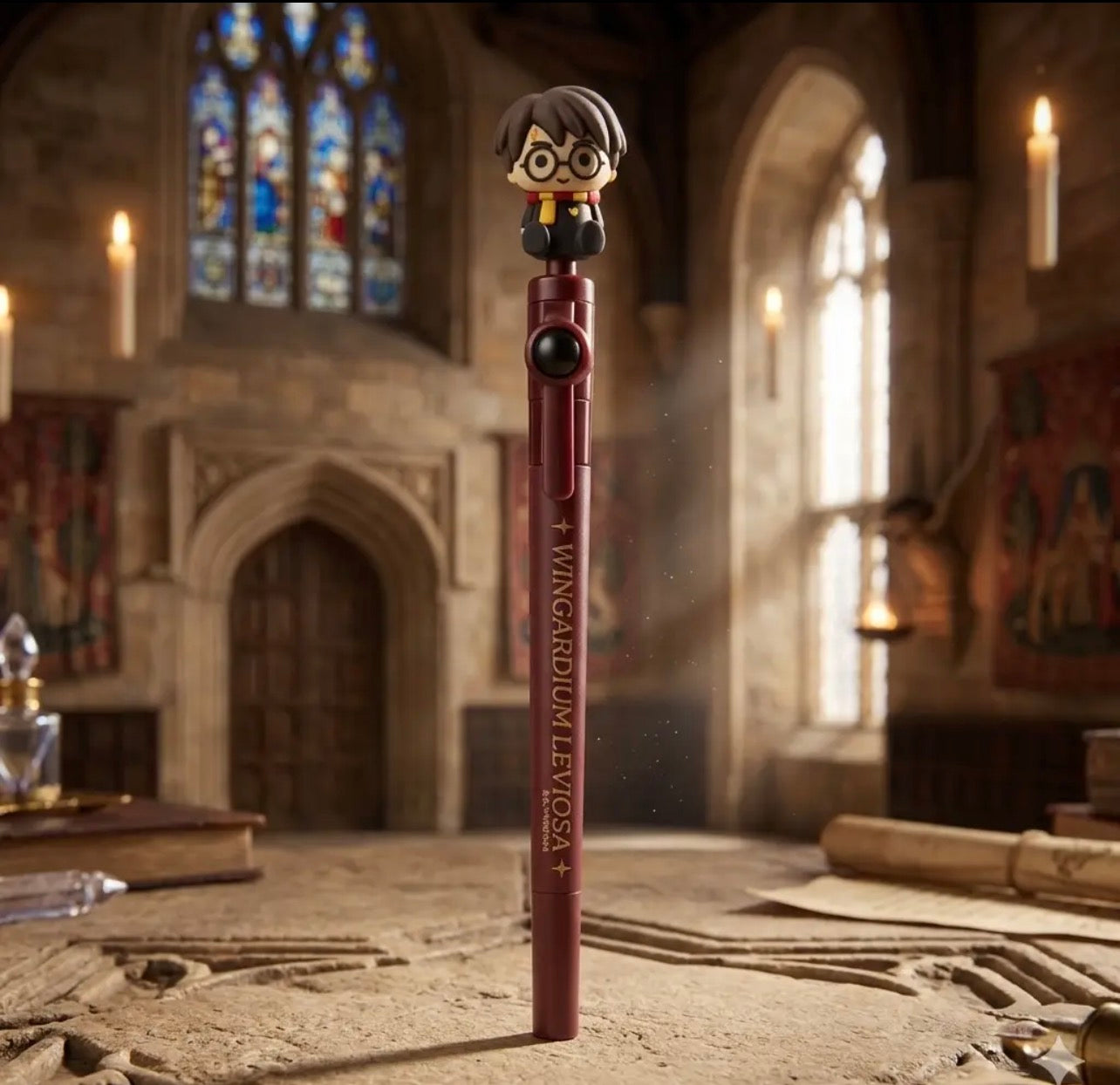 Harry Potter - Fidget Pen incl. figurine de collection