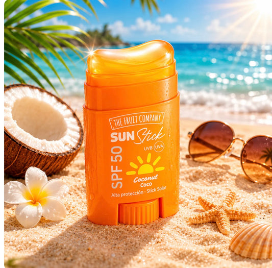 🥥☀️ Stick Solaire Invisible SPF 50 Coconut – The Fruit Company