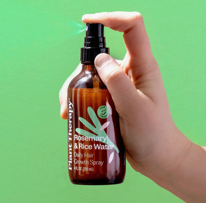 🌿 Spray Quotidien Croissance des Cheveux – Romarin & Eau de Riz