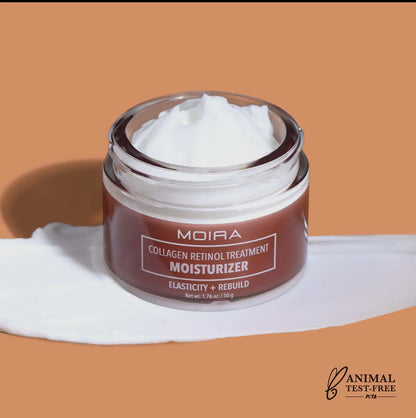 Crème visage ; hydratant au collagène et rétinol