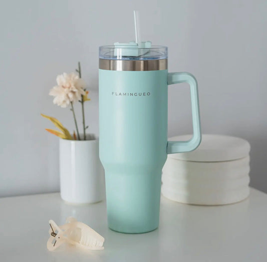 Bouteille thermos Aquamarine en acier inoxydable