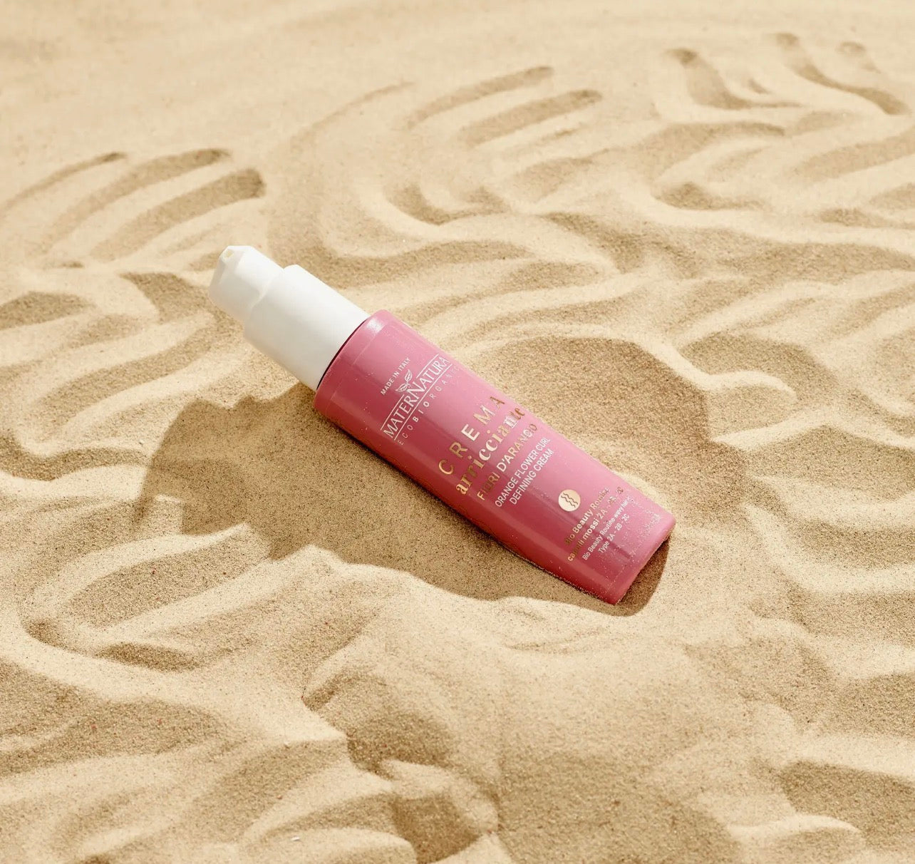 Crème coiffante à la fleur d'oranger pour cheveux ondulés