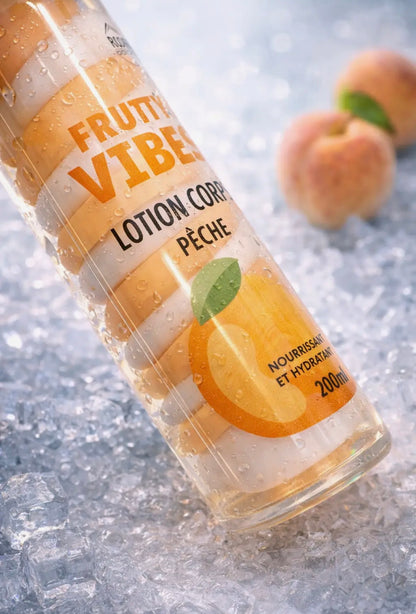 Lotion Corps Fruity Vibes – Pêche 🍑