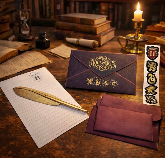 Ensemble de lettres avec plume
- Lieux magiques