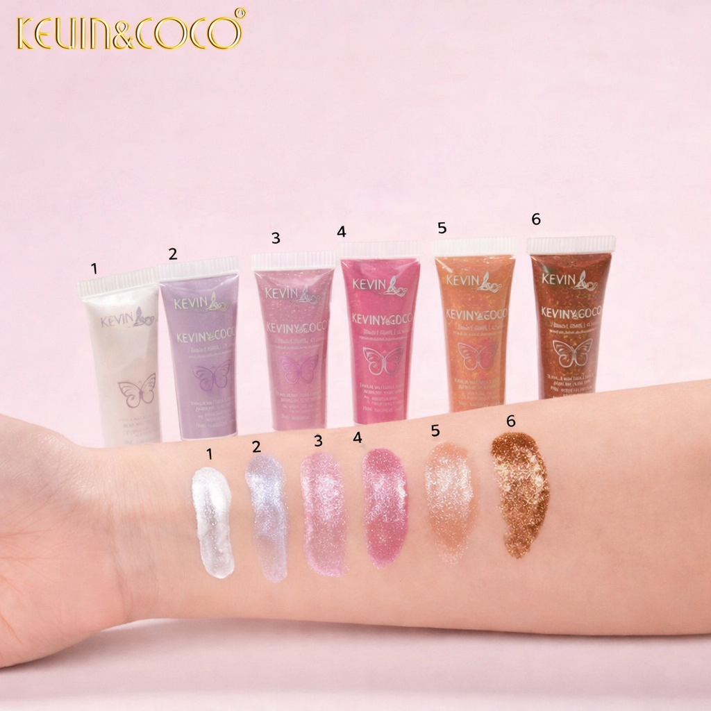 Fard à Paupières Liquide Pailleté kevin & Coco – Liquid Glitter